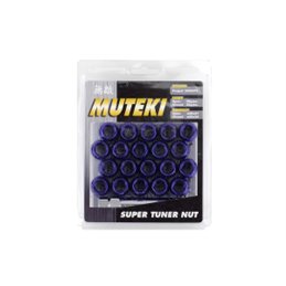 Ecrous MUTEKI 12x1.25 Ouverts Violet