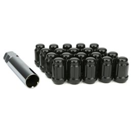 Ecrous MUTEKI 12x1.50 Fermés Noir