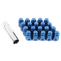 Ecrous MUTEKI 12x1.50 Fermés Bleu