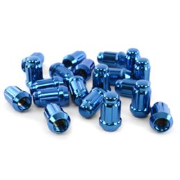 Ecrous MUTEKI 12x1.50 Fermés Bleu