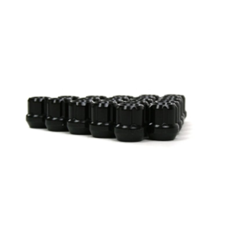 Ecrous MUTEKI 12x1.50 Ouverts Noir