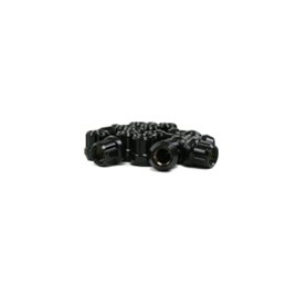 Ecrous MUTEKI 12x1.50 Ouverts Noir