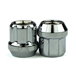 Ecrous MUTEKI 12x1.50 Ouverts Chrome