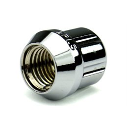 Ecrous MUTEKI 12x1.50 Ouverts Chrome