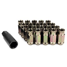 Ecrous Monster MUTEKI Chrome Titanium 14x1.50