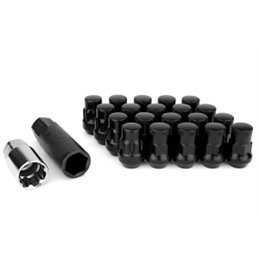 Ecrous SR35 MUTEKI Fermés Noir Écrous 35mm 12x1.50