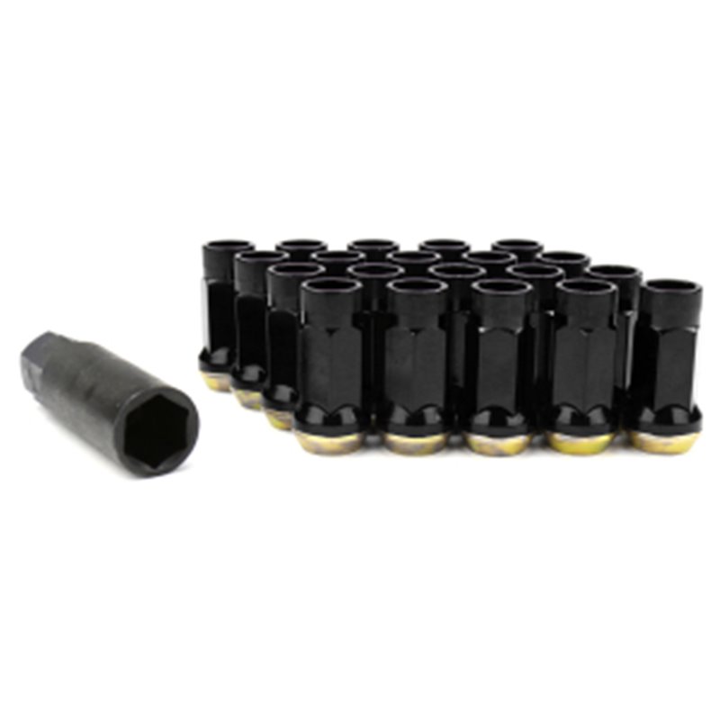 Muteki SR45R Black Open Ended Lug Nuts 12X1.25
