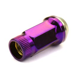 Muteki SR45R Burned Titanium Open Ended Lug Nuts 12X1.25