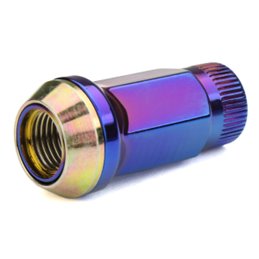 Ecrous SR45R MUTEKI Kit 12X1.5 45mm Bleu Brulé