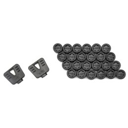 Ecrous SR45R MUTEKI Plastic Caps Noir