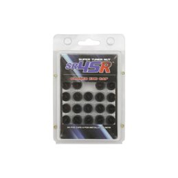 Ecrous SR45R MUTEKI Plastic Caps Noir