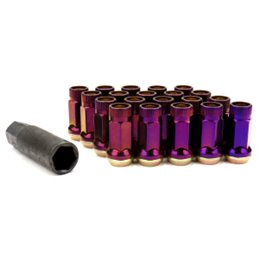 Ecrous SR45R MUTEKI Rouge Ouverts 12X1.25