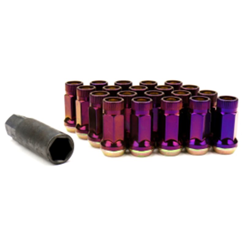 Ecrous SR45R MUTEKI Rouge Ouverts 12X1.25
