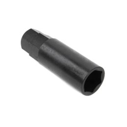 Ecrous SR48 MUTEKI Chrome Noir Ouverts 12X1.25