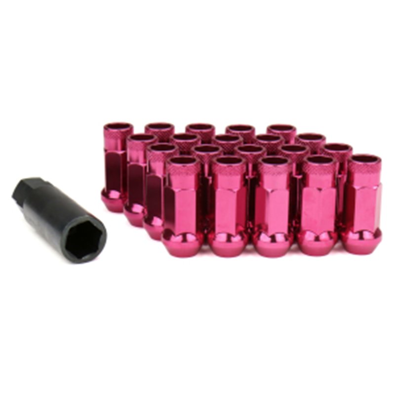 Ecrous SR48 MUTEKI Chrome Rose Ouverts 12X1.25