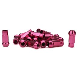 Ecrous SR48 MUTEKI Chrome Rose Ouverts 12X1.25