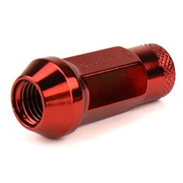 Ecrous SR48 MUTEKI Chrome Rouge Ouverts 12X1.50
