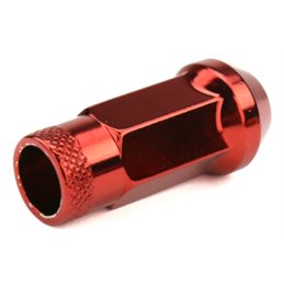 Ecrous SR48 MUTEKI Chrome Rouge Ouverts 12X1.50
