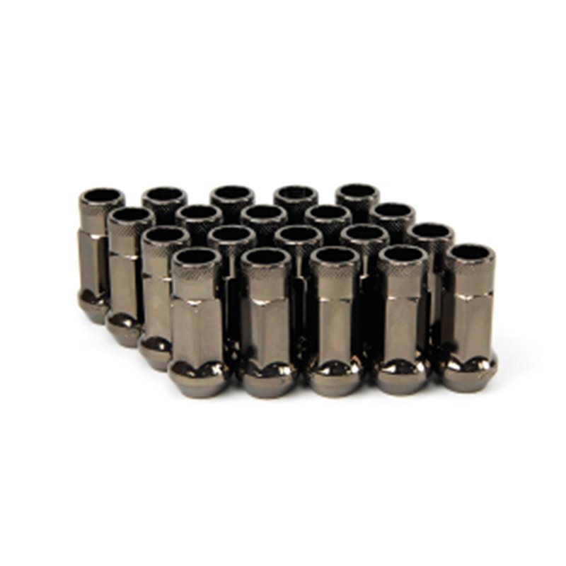 Ecrous SR48 MUTEKI Chrome Titanium Ouverts 12X1.25