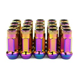 Ecrous SR48 MUTEKI Neo Chrome Ouverts 12X1.25