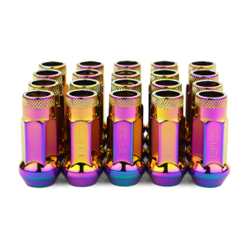 Ecrous SR48 MUTEKI Neo Chrome Ouverts 12X1.25