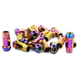 Ecrous SR48 MUTEKI Neo Chrome Ouverts 12X1.25