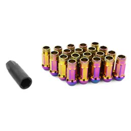 Ecrous SR48 MUTEKI Neo Chrome Ouverts 12X1.25