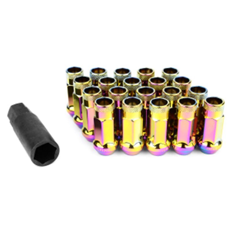 Ecrous SR48 MUTEKI Neo Chrome Ouverts 12X1.50
