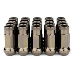 Ecrous SR48 MUTEKI Chrome Titanium Ouverts 12X1.50 