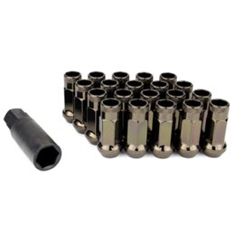 Ecrous SR48 MUTEKI Chrome Titanium Ouverts 12X1.50 