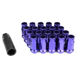 Ecrous SR48 MUTEKI Violet Ouverts 12X1.25