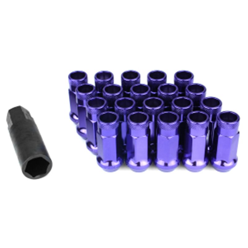 Ecrous SR48 MUTEKI Violet Ouverts 12X1.25