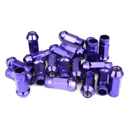 Ecrous SR48 MUTEKI Violet Ouverts 12X1.50