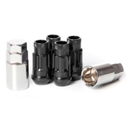 Ecrous SR48 MUTEKI Noir Ecrou Antivol 48mm 12X1.25