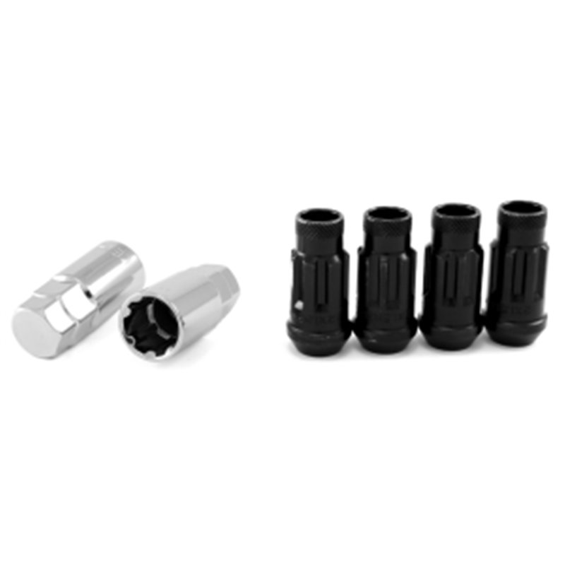 Ecrous SR48 MUTEKI Noir Ecrou Antivol 48mm 12X1.5