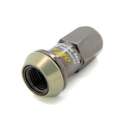 Ecrous R40 KICS Iconix Graphite et Antivol M12X1.25 16+4