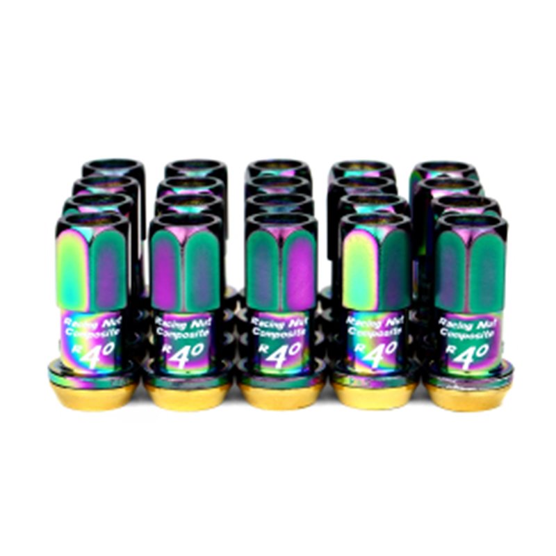 Ecrous R40 KICS Iconix Neo Chrome M12X1.50