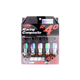 Ecrous R40 KICS Iconix Neo Chrome M12X1.50