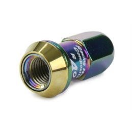 Ecrous R40 KICS Iconix Neo Chrome et Antivol M12X1.50 16+4