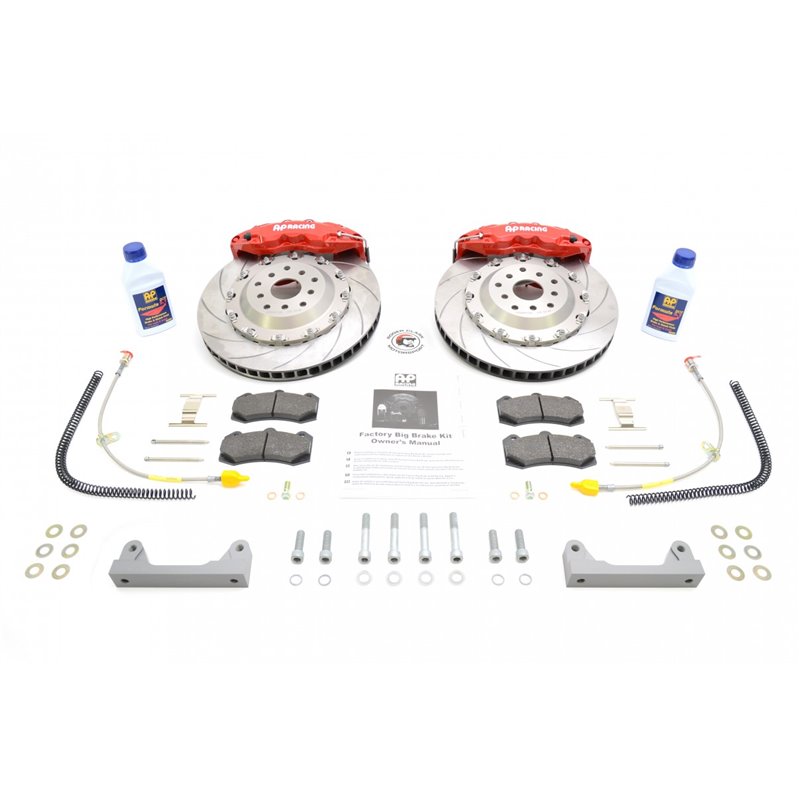 Kit Frein Gen II Avant 6 pistons AP RACING 355mm Rouge