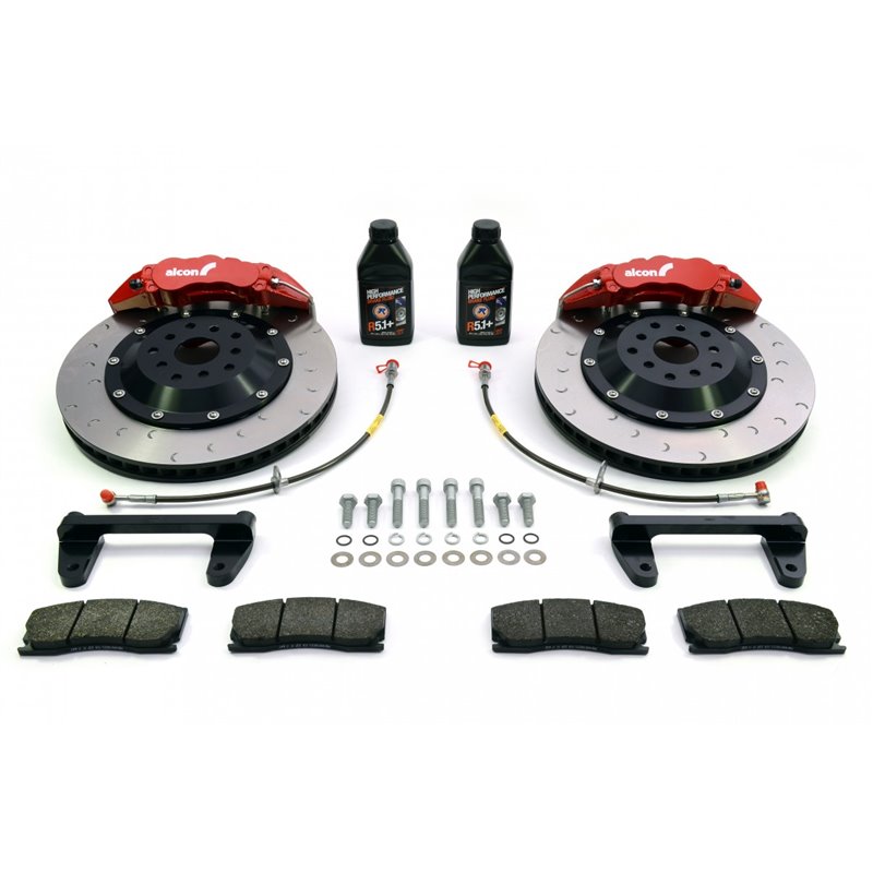 Kit Frein Avant 6 pistons ALCON 365mm Rouge