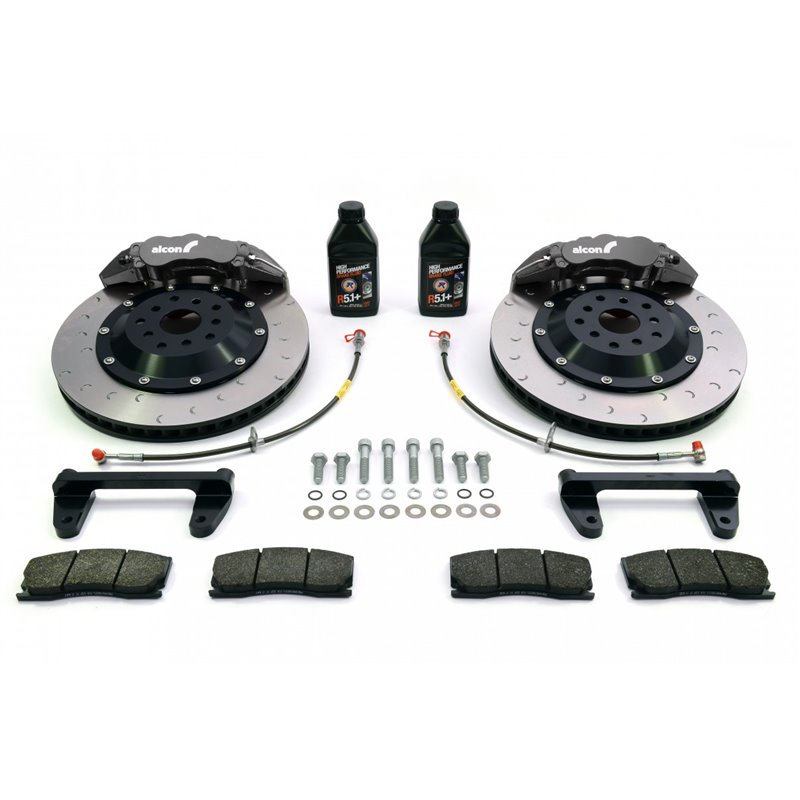Kit Frein Avant 6 pistons ALCON 343mm Noir