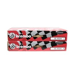 Kit Frein Avant 4 Pistons BREMBO 330mm Or