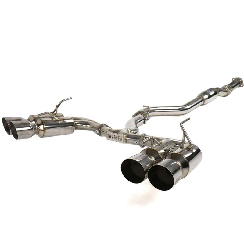 Silencieux et intermédiaire GEMINI R400 INVIDIA WRX/STI 2008-2014 - 5 portes