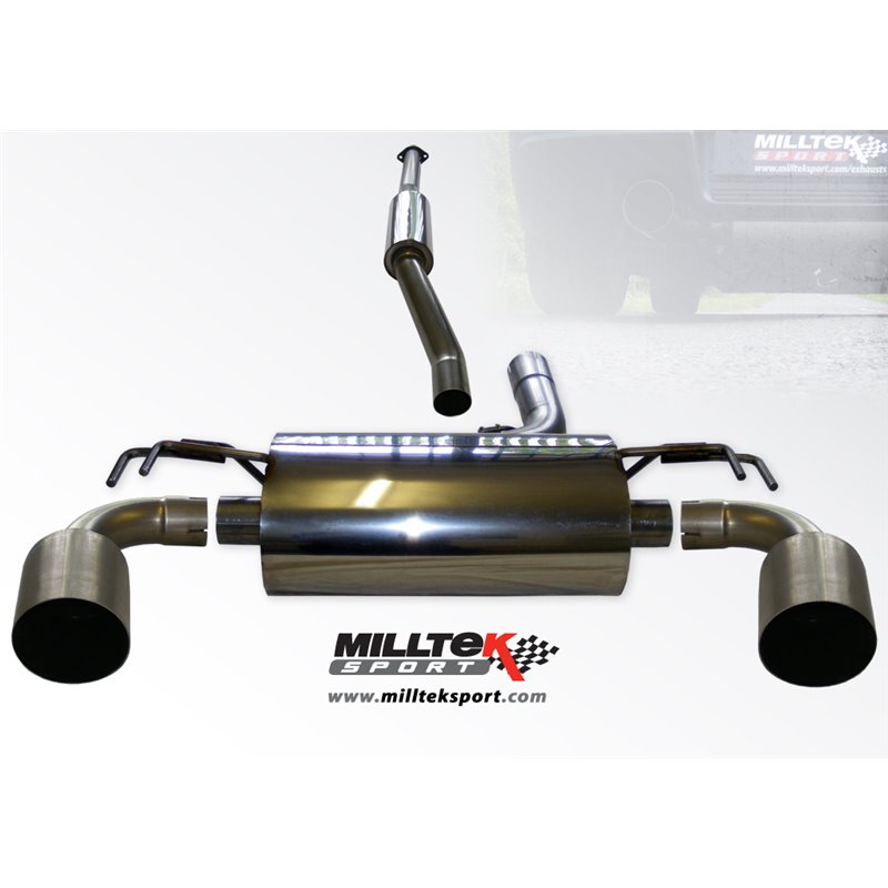 Ligne d'Echappement Milltek  Mitsubishi Lancer Evo 10