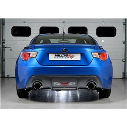 Ligne d'Echappement Milltek  Subaru BRZ (Apres Catalyseur Secondaire)