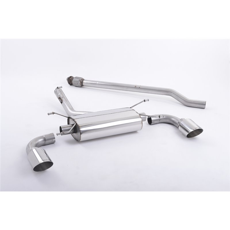 Ligne d'Echappement Milltek  Toyota GT86 (Après Catalyseur Secondaire)