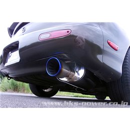 Silencieux d'Echappement HKS "Super Turbo" Mazda RX-7 FD