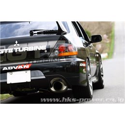 Ligne d'Echappement HKS "Super Turbo" Mitsubishi Lancer Evo 9