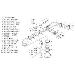 Admission Directe HKS Racing Suction Toyota Aristo JZS161